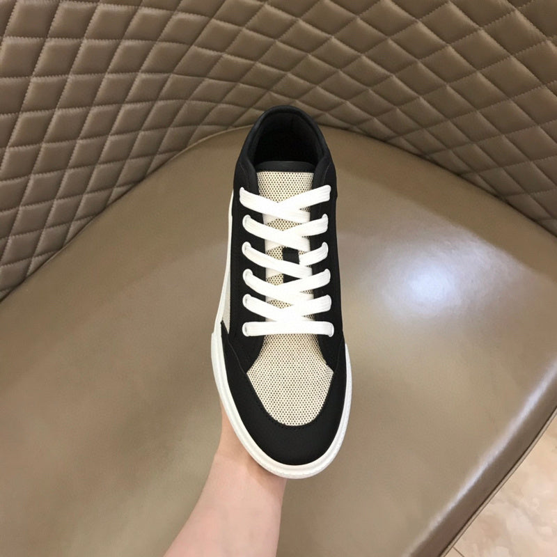 Hermès Beige Low-Top Sneakers - Lifestyle Styling Shot