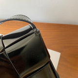 Chic Faux Leather Handbag - Chic Everyday Appeal | Women's Luxury Handbag #1636 - product detail shot (image 10) of designer-inspired handbag