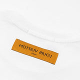 Back view of Louis Vuitton cotton t-shirt with logo-detail design