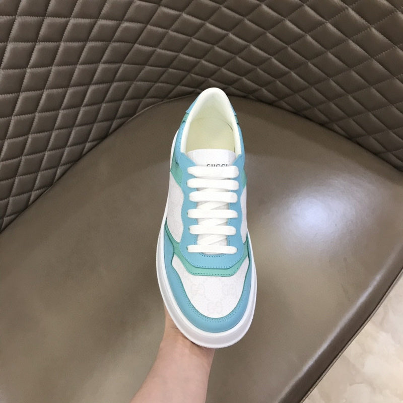 Gucci fresh white-and-black luxury sneakers view 4 sleek tonal finish