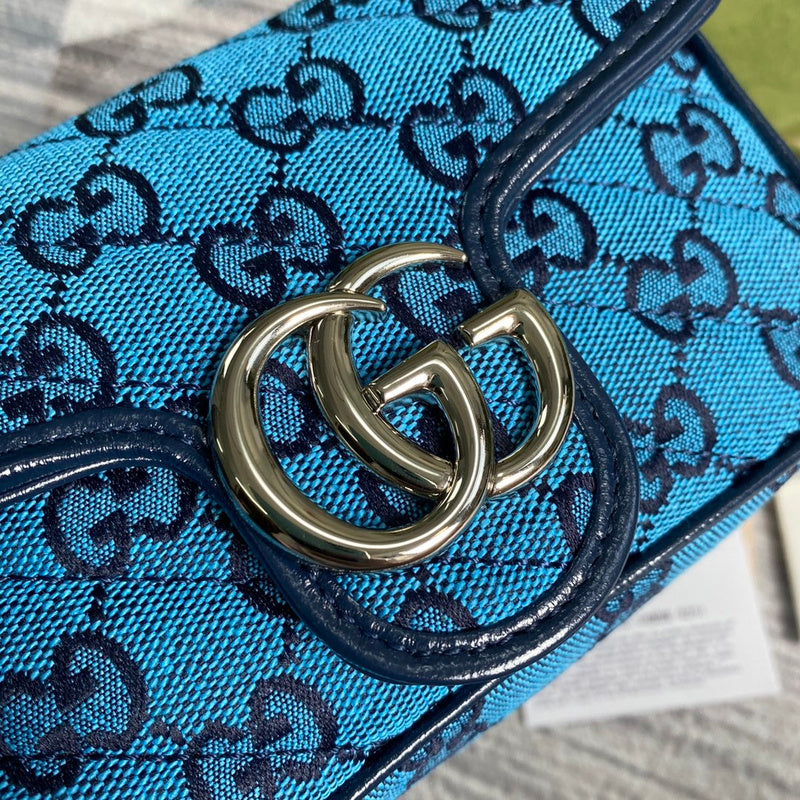 Back view of modern signature women's handbag – women's premium purse