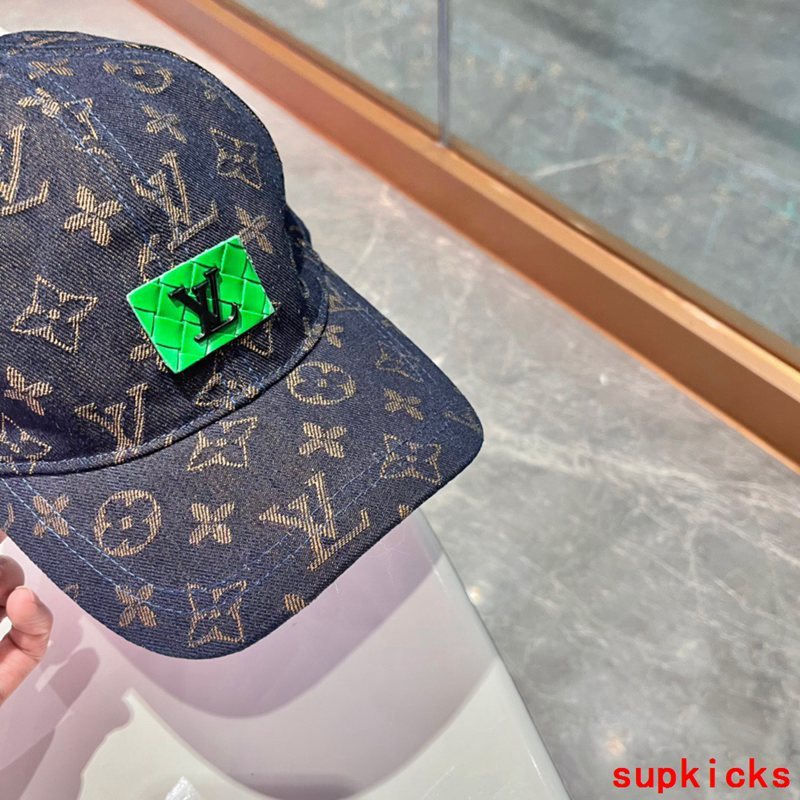 Angled view of Louis Vuitton unisex cap