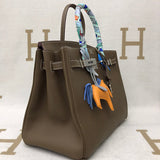 Close-up detail of refined bag design