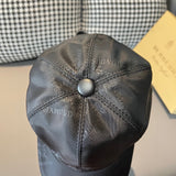Front view of Burberry unisex cap