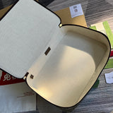 Close-up detail of polished classic women's handbag – women's premium purse