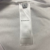 Front view of Givenchy luxury clothing with monogram-inspired silhouette