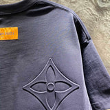 Side profile of Louis Vuitton cotton t-shirt with runway-inspired design