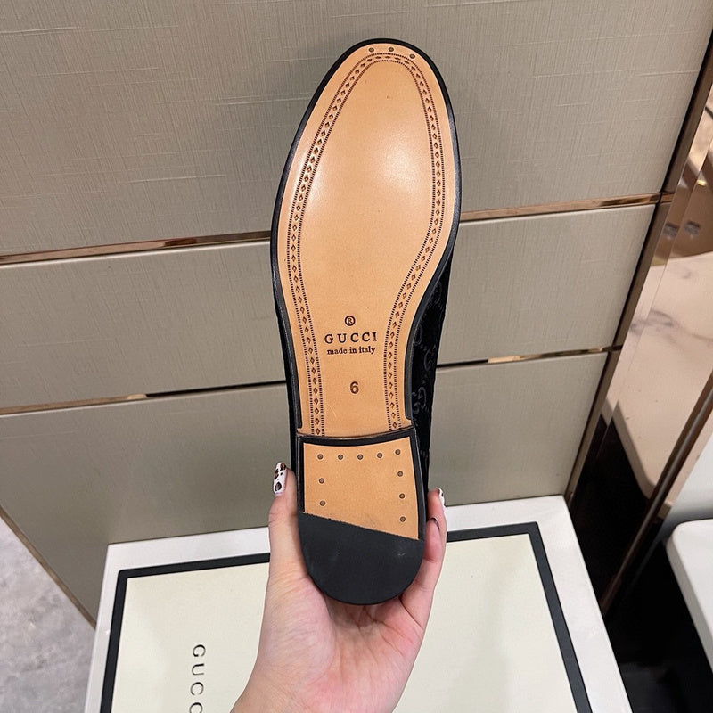 Gucci sneakers detailed view showing premium designer craftsmanship