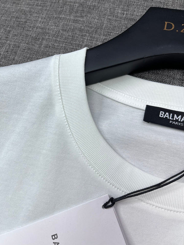 Texture and finish detail of Balmain luxury piece style No.064