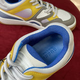 Gucci bold contrast luxury sneakers view 4 sleek tonal finish