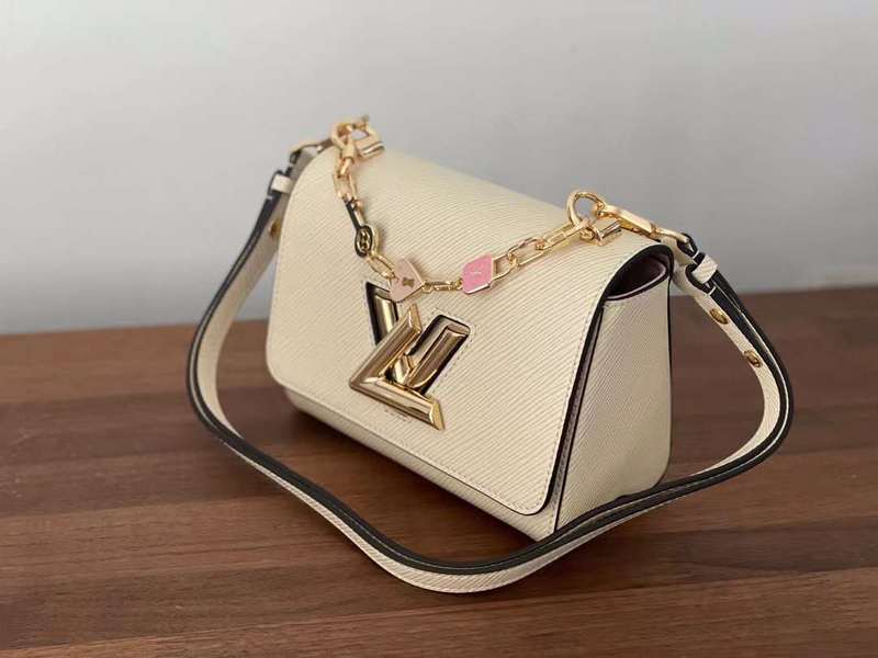 Close-up detail of polished statement women's handbag – women's luxury accessory