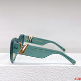 Side view of Louis Vuitton unisex sunglasses