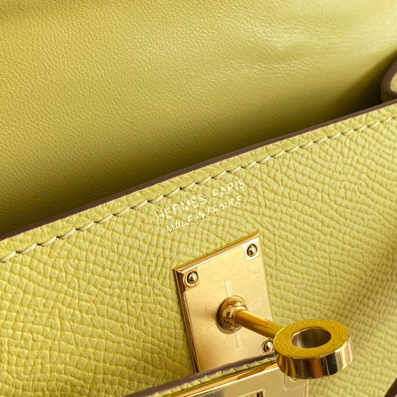 Considered bag shown from front angle