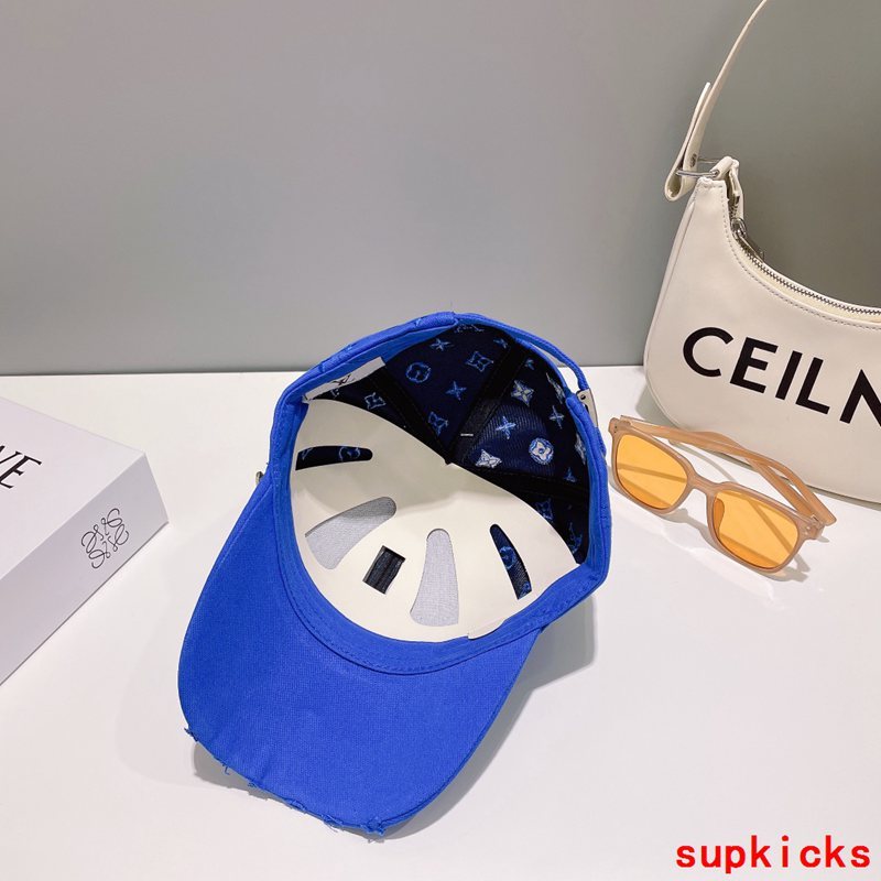 Side view of Louis Vuitton unisex cap