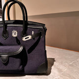 Interior view of sculpted premium bag
