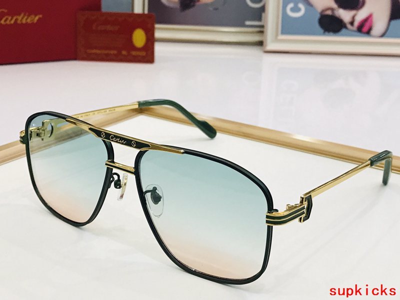 Front view of Cartier unisex sunglasses
