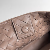Modern Faux Leather Handbag - Understated Luxury Look | Women's Everyday Carry Handbag #1585 - texture close-up (image 9) of designer-inspired handbag