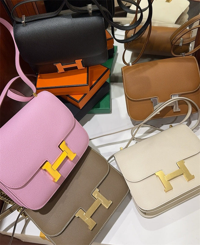 Close-up detail of clean-lined bag design