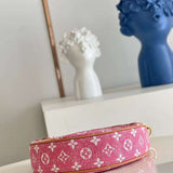 Close-up detail of classic refined women's handbag – women's luxury accessory