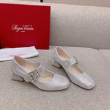 Roger Vivier luxury shoes angled view — premium authentic designer style