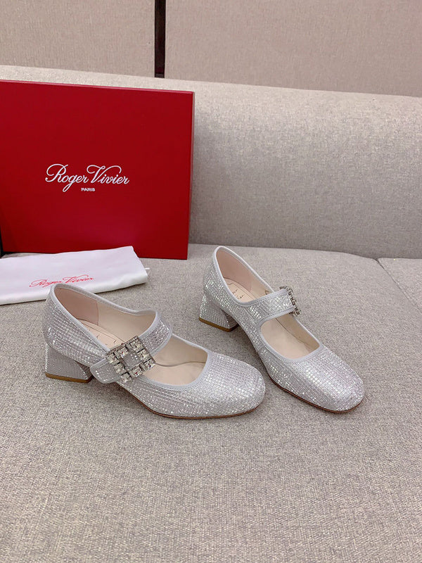 Roger Vivier shoes front view designer style