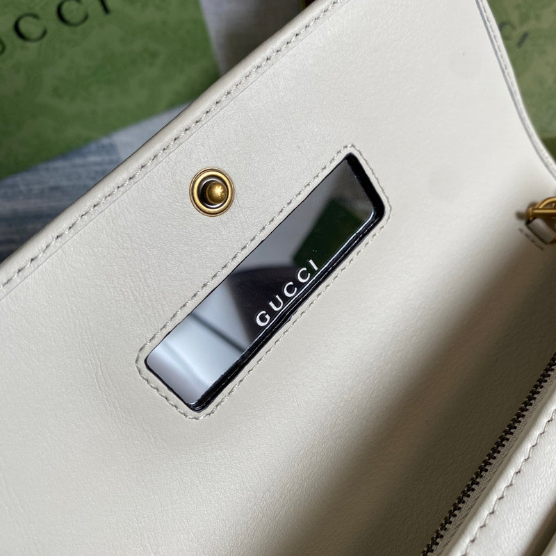 Interior view of sleek signature women's handbag – women's luxury accessory