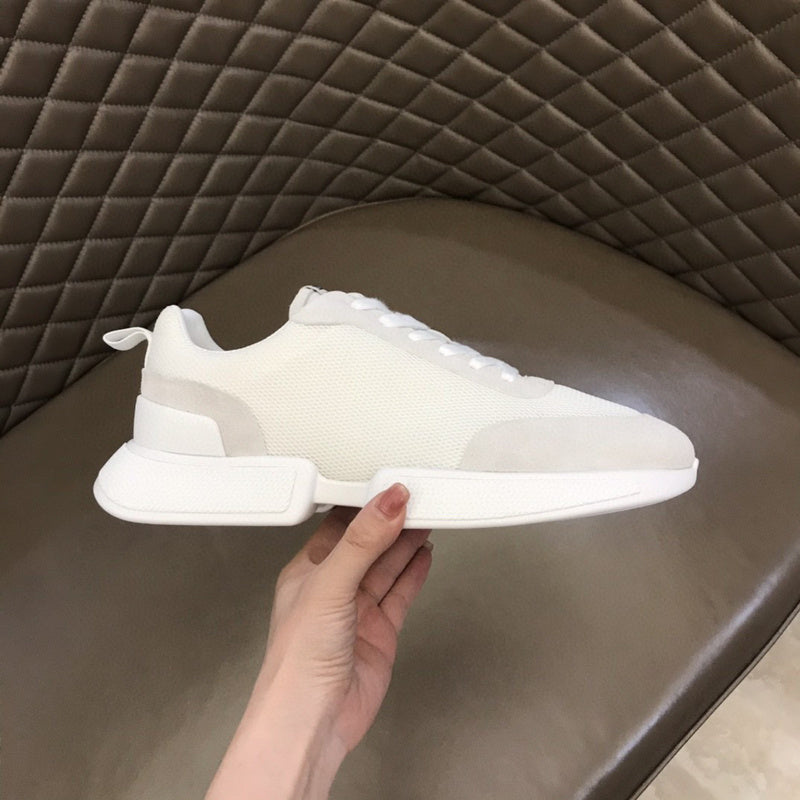Hermès Camel High-Top Sneakers - Toe Detail View