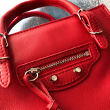 Understated Faux Leather Handbag - Chic Everyday Appeal | Women's Luxury Handbag #978 - interior view (image 6) of designer-inspired handbag