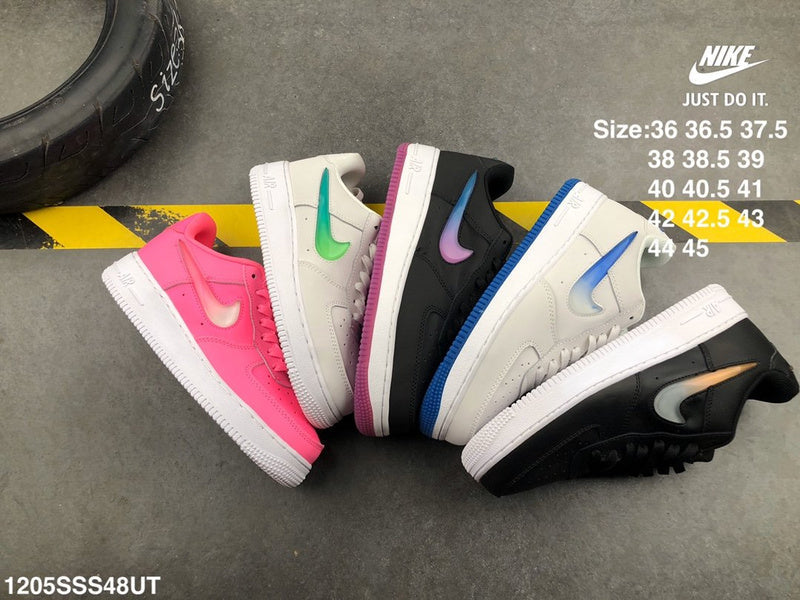 Nike Men's & Women's Luxury Low-Top Trainers — Style 009 side view