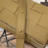 Structured Faux Leather Handbag - Polished Finish | Women's Statement Accessory #1614 - styled full view (image 7) of designer-inspired handbag