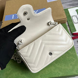 Top view of refined classic women's handbag – women's statement bag