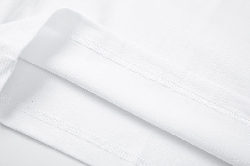 Side profile of Louis Vuitton cotton t-shirt with relaxed-fit cut