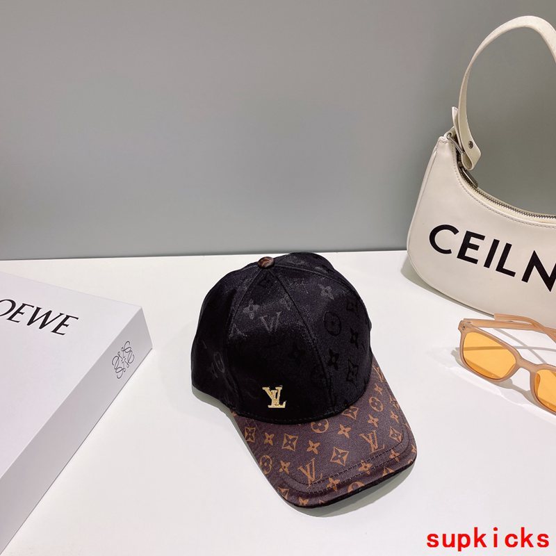 Side view of Louis Vuitton unisex cap