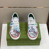 Gucci neutral cream luxury sneakers view 11 minimalist modern build