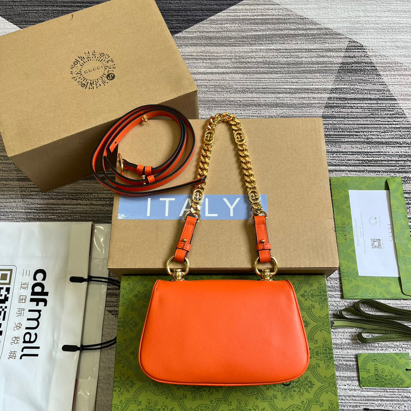 Top view of sleek signature women's handbag – women's luxury accessory