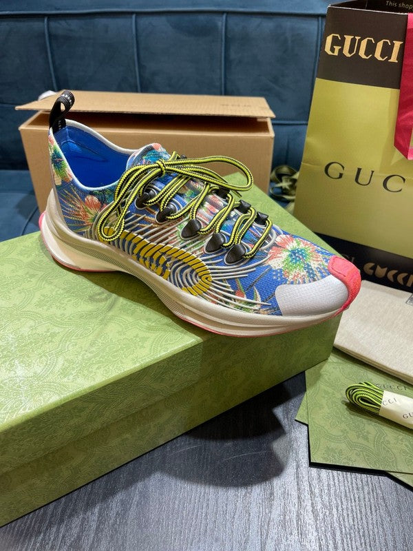 Gucci neutral cream luxury sneakers view 7 streetwear statement look