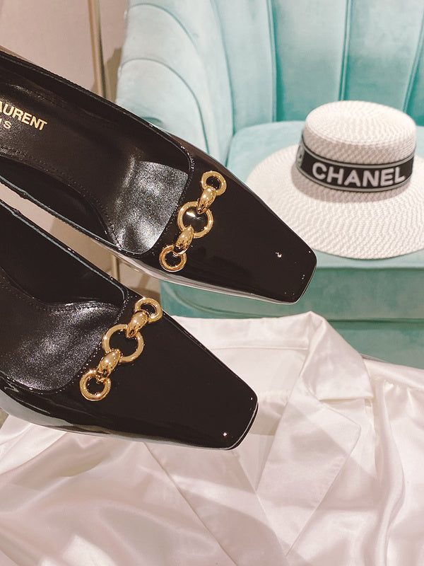 Full silhouette view of Saint Laurent luxury piece style No.015