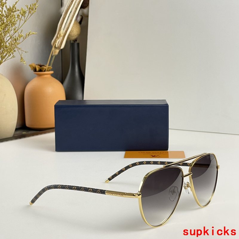 Full view of Louis Vuitton unisex sunglasses