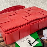 Polished Vegan Leather Handbag - Signature Hardware Accents | Women's Fashion Handbag #1637 - product detail shot (image 10) of designer-inspired handbag
