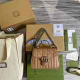 Front view of refined everyday-luxe women's handbag – women's statement bag