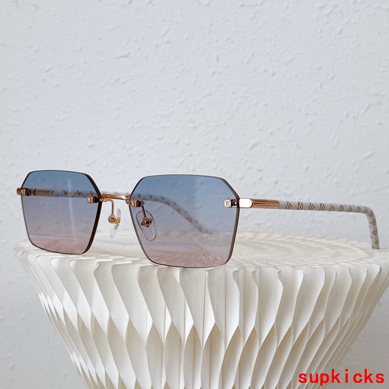 Angled view of Louis Vuitton unisex sunglasses