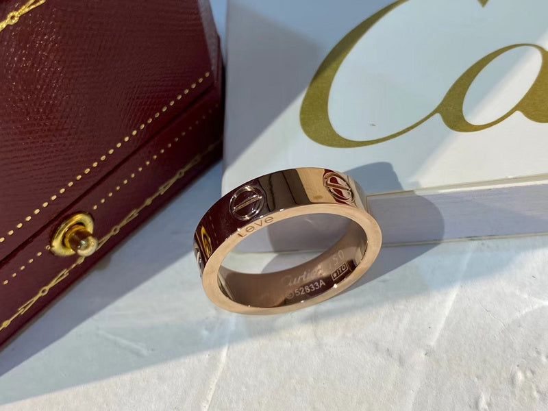 Side view of Cartier unisex jewelry piece