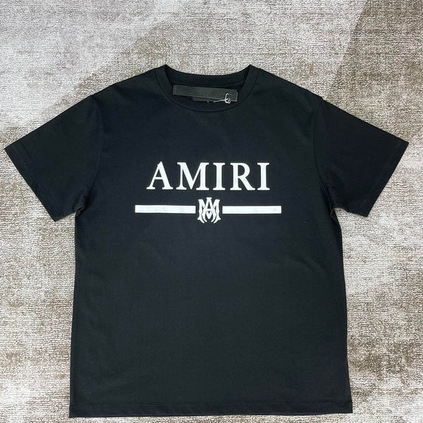 Amiri luxury t-shirt detail shot