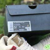 Nike stone beige luxury sneakers view 18 chunky sole construction