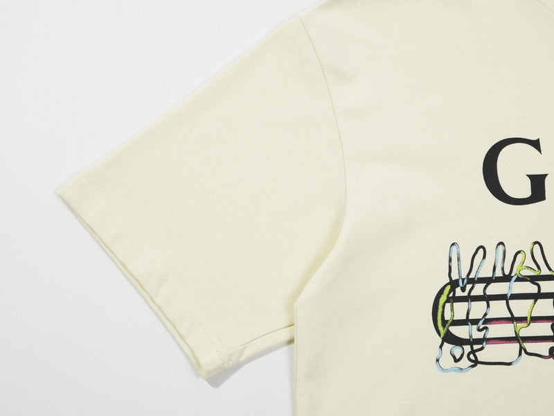 Back view of Louis Vuitton cotton t-shirt with contemporary cut