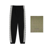 Front view of Gucci luxury clothing with tailored silhouette