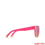 Close-up detail view of Louis Vuitton unisex sunglasses