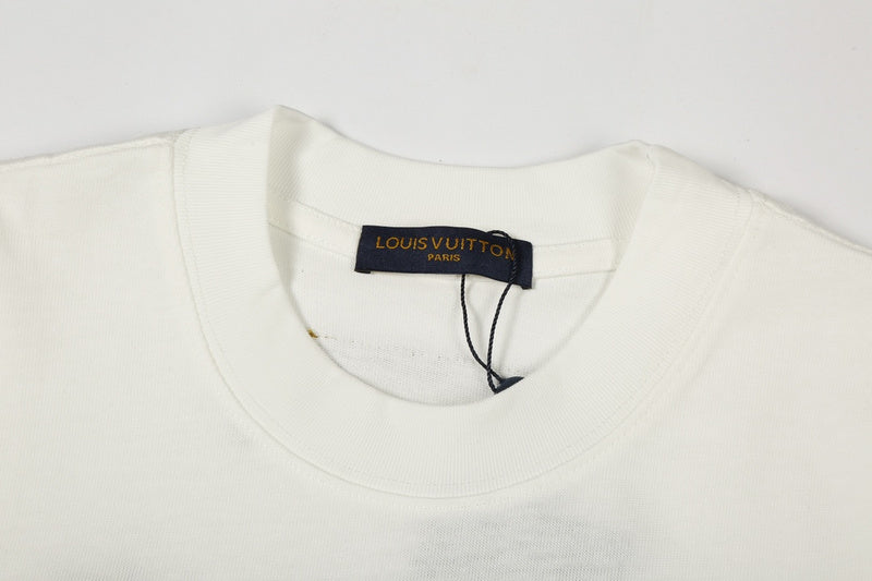 Back view of Louis Vuitton cotton t-shirt with tailored silhouette