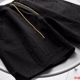Full styled look of Rhude luxury clothing with everyday silhouette