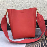 Back view of statement modern women's handbag – women's statement bag